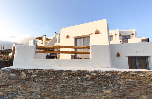 Panormos Apartment | Infinity Vista Suite/Sea view with private Terrace