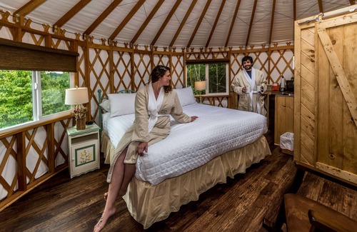 Logan Resort | Inn & Spa at Cedar Falls Firefly Yurt