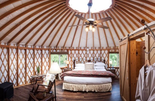 Logan Resort | Inn & Spa at Cedar Falls Firefly Yurt