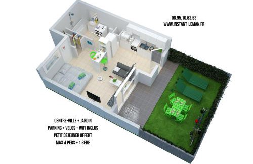 Thonon-les-Bains Apartment | Instant-Léman