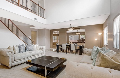 Westwing Mountain House | Inviting home with WiFi, washer/dryer, central AC & covered patio