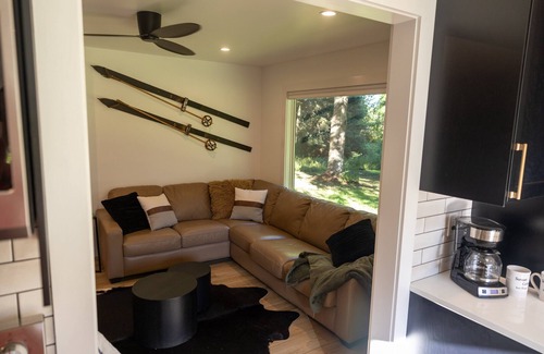 Iron River Cabin | Iron Sunset-Just listed! Renovated, clean, pet-friendly, year-round getaway!