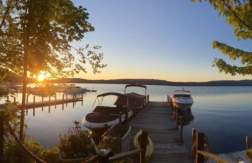 North Lake George House | 'Island View in Hague' Directly on Quiet Northern Lake George ***** View & Sunny