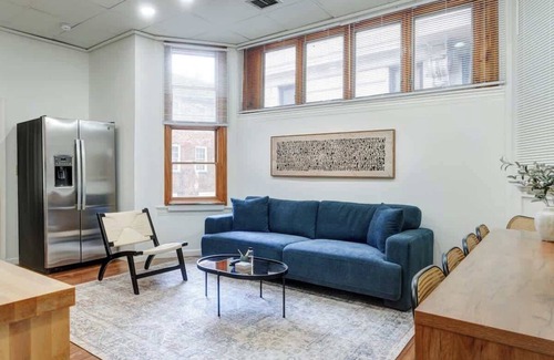 Midtown Village Apartment | Jacuzzi Retreat | 3BR Center City - Sleeps 6