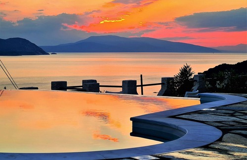 Xanthi Region House | JASMINE house. Panoramic pool. Access to the sea. Privileged view of the Egean.