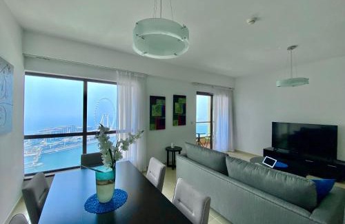 Dubai Marina Apartment | JBR Beach - Panoramic Sea View 2BR Apartment
