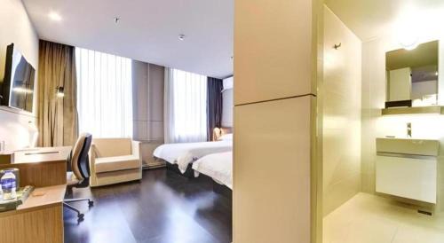 Harbin City Center Hotel | Jinjiang Inn Select Harbin Zhongyang Street Pedestrian Street Airport Bus Station