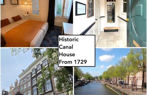 Amsterdam City Centre Bed & Breakfast | JoyJoyJoy the Red Sun ecolicious studio in the historic Canalhouse Tropics at the Canals from 1729