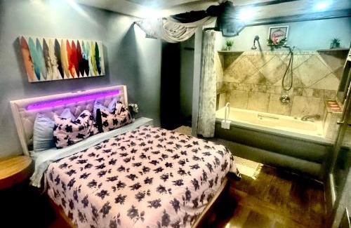 Gatlinburg - Pigeon Forge Apartment | Just Listed! THE GROTTO w In Suite Jacuzzi-Pets Welcome 420 Friendly Apartment