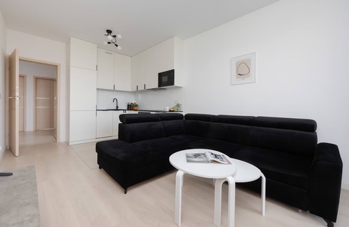 Wola Apartment | Kłopot 4A | Warsaw | Functional Apartment | Parking