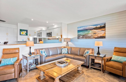 Kaanapali Condo | Kaanapali Ocean View Condo Top Floor Newly Renovated across from Whalers Village