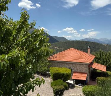 Kalavrita Villa | Kalavryta Villa Nano with fireplace and next the Ski Centre