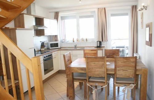 Muritz Apartment | Kapitänsdeck 496 - Großzügiges Ferienapartment auf 2 Ebenen mit Müritzblick