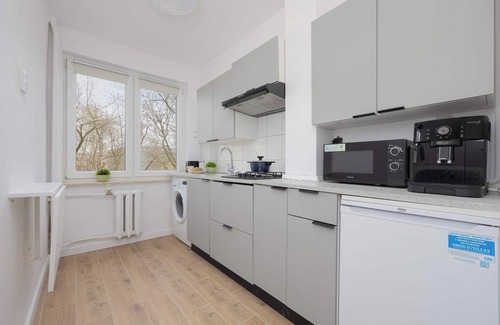 Muranow Apartment | Karmelicka 19 | Bright Apartment | Home Office