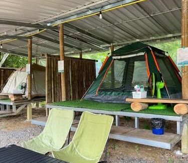 Khlong Sok Bed & Breakfast | Khaosok Mysterious Restaurant and Camp ร้านลึกลับริมคลอง