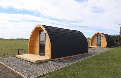 Kirkapol Cabin | Kirkapol Beach Pod Sleeps 2 with Views