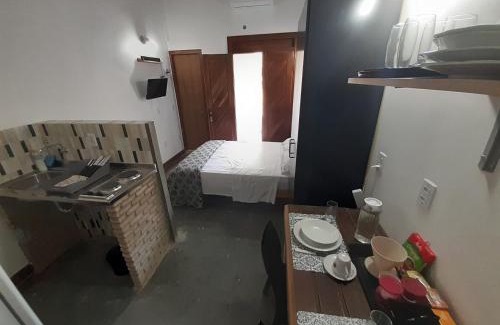 Ondina Apartment | Kitchenette Moderninha e Estilosa c Varanda 4B