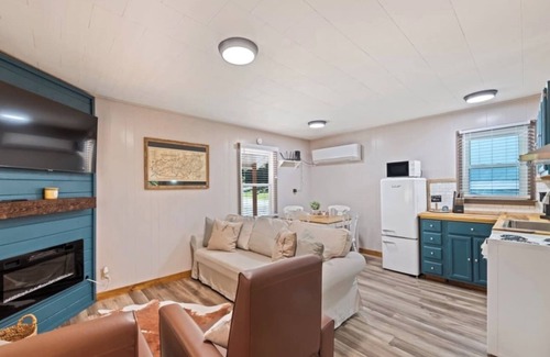 Maggie Valley Cottage | Knotty Pine Cottage-Cozy, Hot Tub, Pet Friendly!