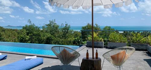 Hua Thanon Villa | Ko Samui Seaview pool villa Seren with car