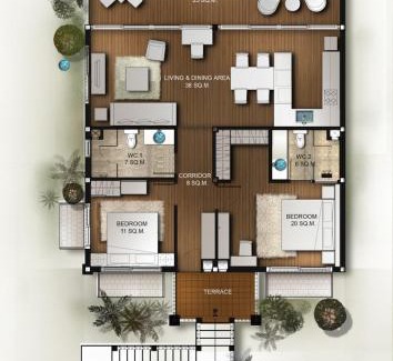 Bang Bao Bay Apartment | Koh Chang Appartment 2 bedrooms