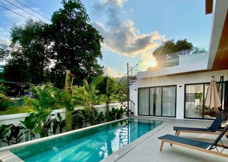 Bophut Hills Villa | Kohkohnut villa 3BR Villa with Private Pool in Bophut Near Fisherman