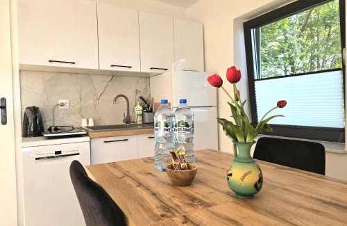 Szczytno House | Kompleks domków na Mazurach dla grupy 15 osobowej