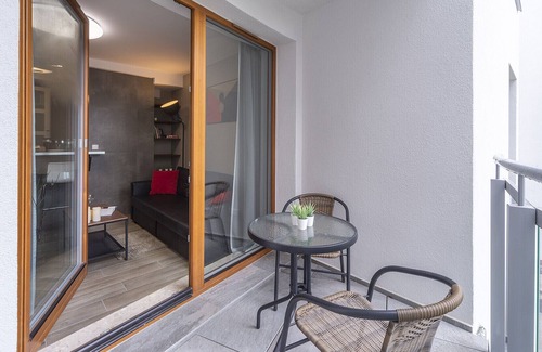 Wrzeszcz Apartment | Kontinuum 12, apartment with 1 bedroom, Sosnowa 7 street