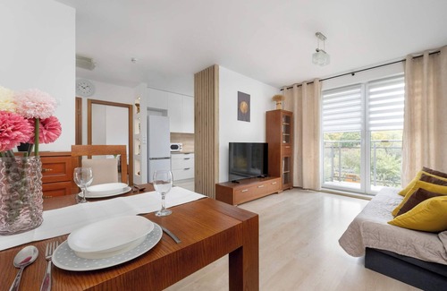 Psie Pole Apartment | Kromera 65 Wrocław | Cosy Apartment | Balcony | Ideal for Relaxation