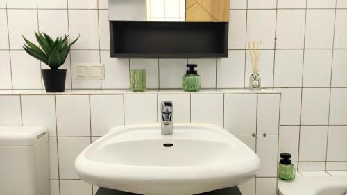 Bad Schmiedeberg Apartment | Kurzentrum, Küche, radfreundlich, gemütliches Bett