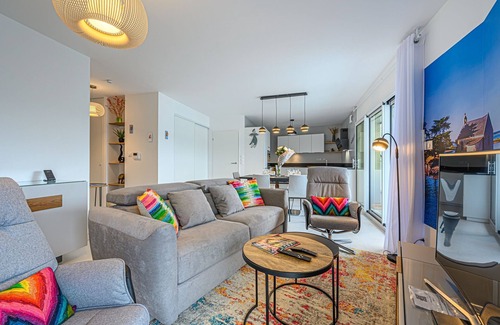 Vannes Apartment | L'Audacieux - Magnifique appartement avec garage sécurisé centre ville à pieds!