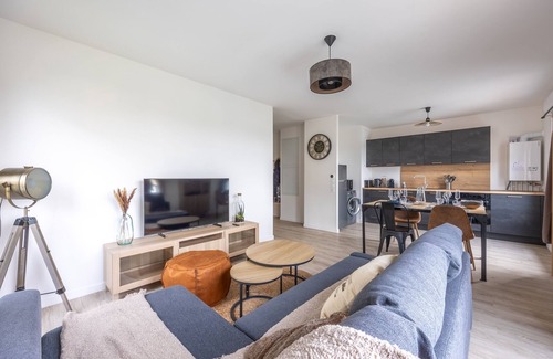 Courseulles-sur-Mer Apartment | L'Edulis - A 100m de la plage et parking privé
