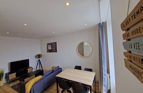 Gouesnou Apartment | L'escapade - 2 chambres - 1 espace bureau