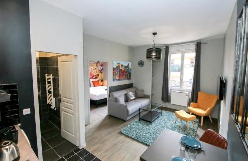 Saint-Roch - Badouillere - Chavanelle Apartment | L'Industriel, T2 hypercentre chic et cosy, Wifi par SOVALFI