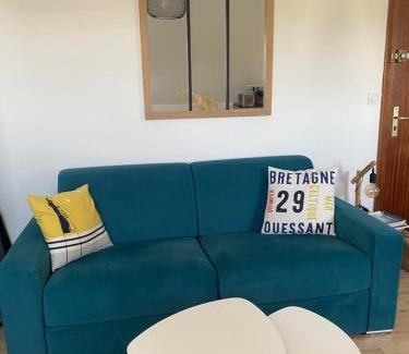 Loctudy Apartment | La Brise Marine, calme, Océan, 350m plage