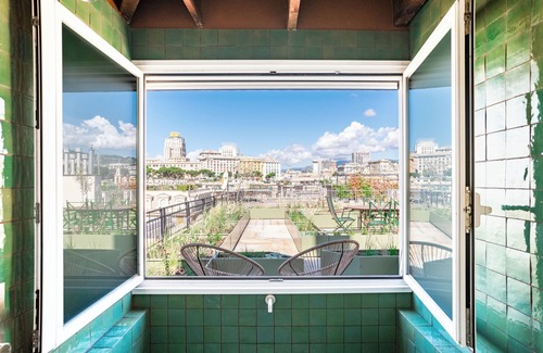 San Vincenzo Apartment | La Cupola - Roof Garden Suite in the heart of Genoa