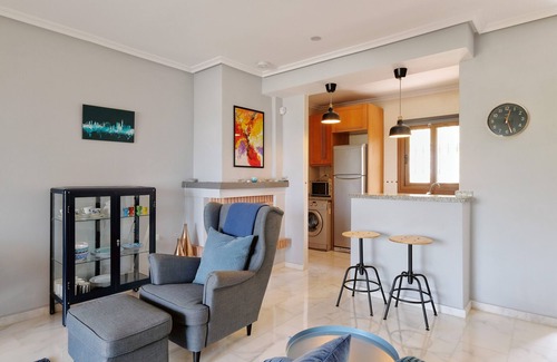 Algorfa Apartment | La Finca Golf Barbara Anns west facing garden views to club house, WiFi Aircon