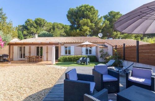Giens Villa | La Grande Auguière, villa familiale et spacieuse au cœur du vignoble et à 300m de la mer