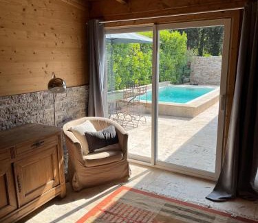 Salavas House | La Maison en Bois, Salavas, Vallon Pont D'Arc