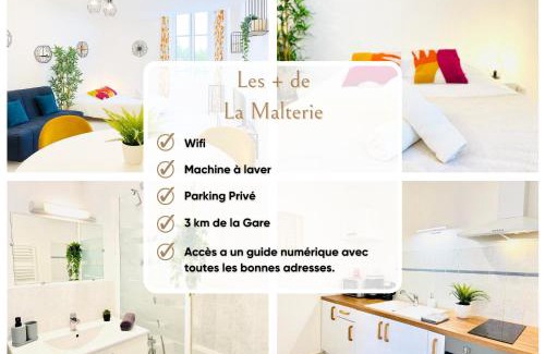 La Chapelle-Saint-Luc Apartment | La Malterie - Machine à laver & WiFi