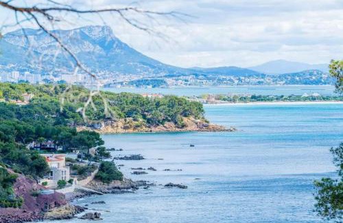 Les Sablettes Apartment | LA PERLE, Studio 50 m de la PLAGE , parking, clim, Rivage Privilège