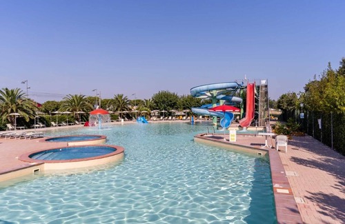 Porto Sant'Elpidio Apartment | La Risacca Family Camping Village Lodge Comfort Dog für 5 Personen