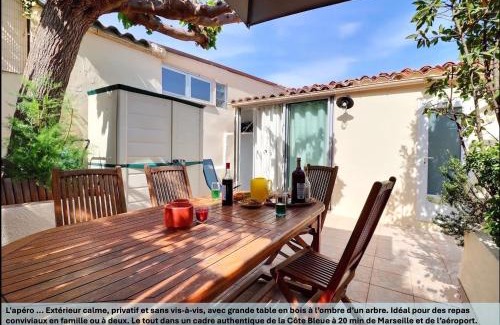 Niolon Apartment | "LaCigaleDeNiolon", Vue Mer à 180 & Terrasse, Plage à 50m, Wi-Fi & Netflix