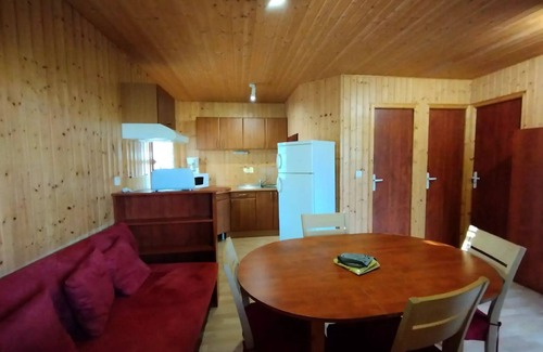 Naucelle Ski Chalet | Lake Bonnefon campsite * - > NEW Chalet SPACE 31 m2 with lake view (2 bedrooms) 4 people