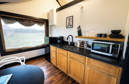 Coosa Resort | Lake Front Luxury Glamping Tent Suite: Hot Tub & Lake Views