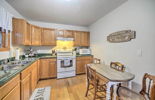 Lake Luzerne House | Lake Luzerne Home w/Fire Pit on Hudson River