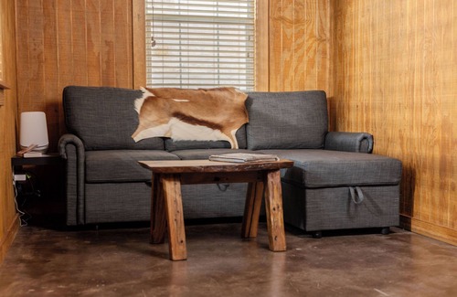 Ingram Cabin | Lake View 2 Bedroom Cabin w/Living Area and Walk in Shower