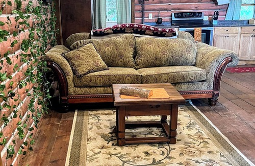 Scottsburg Cabin | Lake View with 7 Acres & WiFi near Naples and Outdoor Fun!