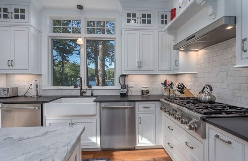 West Alton House | Lake Winnipesauke compound sleeps 22 in 13 bedrooms stunning sunset views