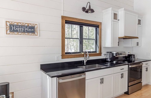 North Bridgton House | Lakefront, brand new, craftsman style 4-bedroom 2 bath house home on Long Lake.