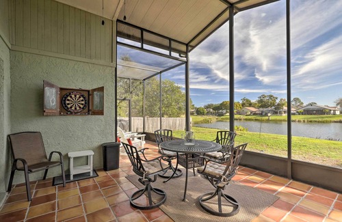 Providence Lakes House | Lakefront Brandon Home w/Patio & Screened Lanai!